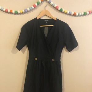 NWT Roolee Black Nursing Friendly Dress
